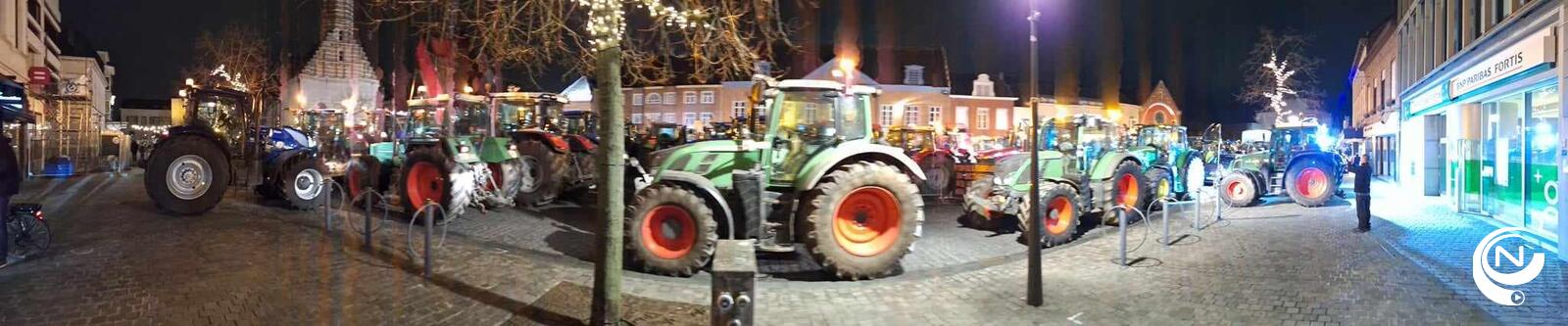 Boerenprotest Herentals Markt