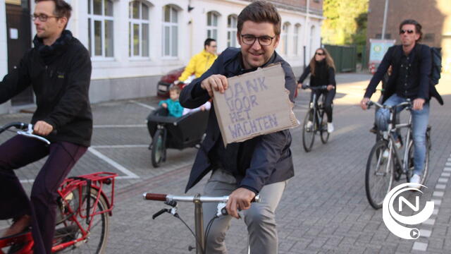Critical Mass Bike Ride voor lokale harmonieuze mobiliteitsmodi - 'Dank voor het wachten'