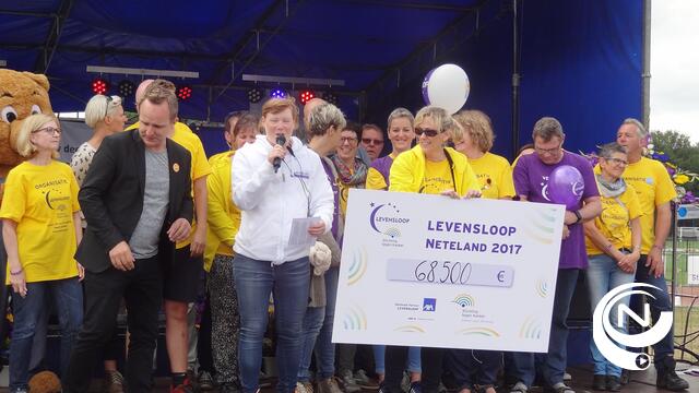 Levensloop Neteland zamelt 68.500 euro in 