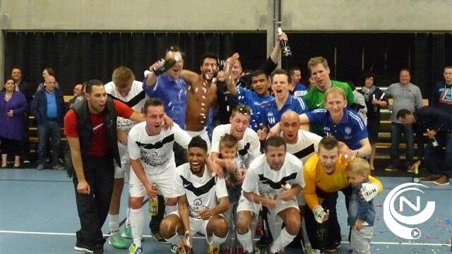 Real Noorderwijk kampioen : 9-2 tegen Heusden/Zolder, naar 1e nationale zaalvoetbal - extra foto's video
