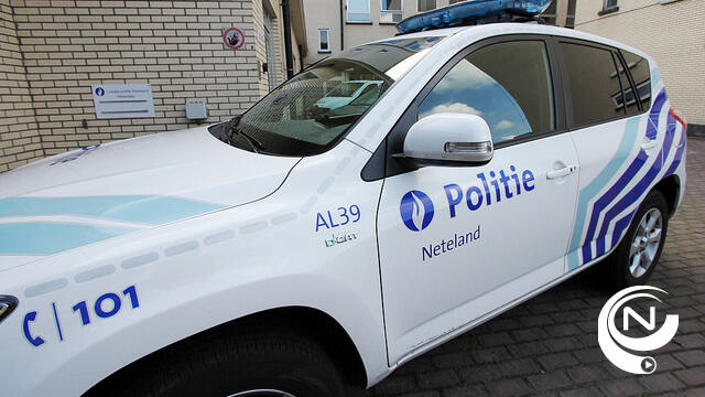 Politie Neteland rijdt verdachte wagen met inbrekers klem in Pallaaraard
