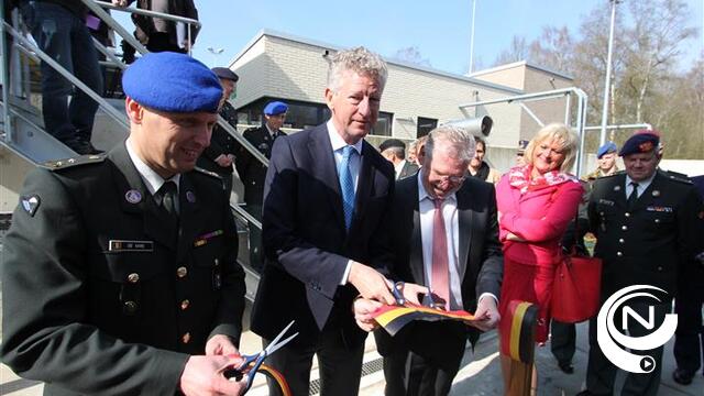 Minister De Crem opent nieuw brandstoffendepot in 29 Bn Log Grobbendonk
