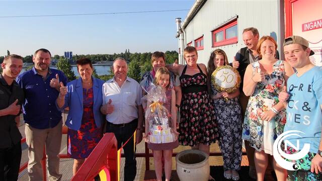 Bertha en André vieren gouden jubileum in Red White Club VC Herentals
