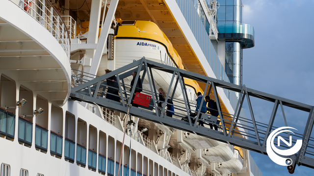 Europese subsidie voor walstroom op cruiseterminal Zeebrugge