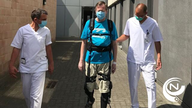 Ziekenhuis Geel : 'Eerste robot-harnas in Benelux om sneller te revalideren na Covid-19'