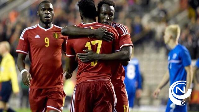 België wint oefenduel tegen Ijsland : 3-1