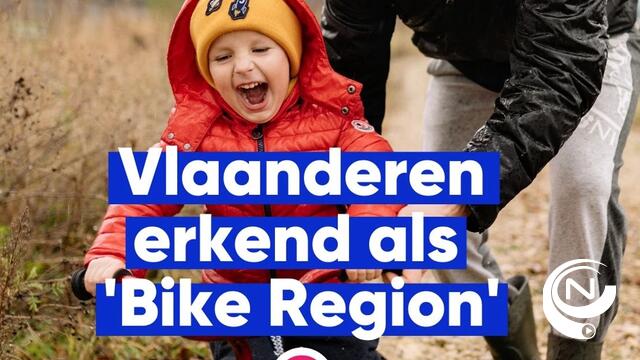Vlaanderen ontvangt het UCI Bike Region Label