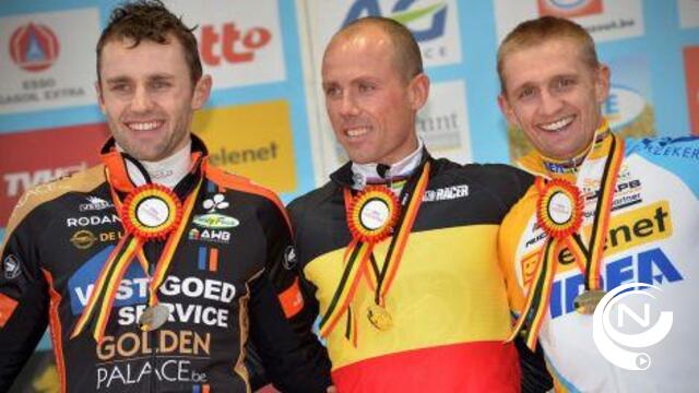 9e Belgische driekleur voor Sven Nys, oververdiend brons voor Bart Wellens, Peeters 2e