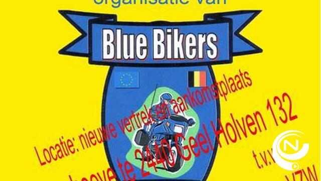 14e Motortreffen Blue-Bikers op 19 mei 