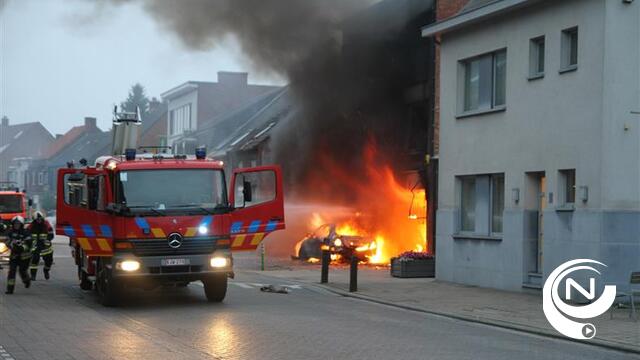 Uitslaande brand vernielt kapsalon Gerry's Coiffure en 4 appartementen in Tongerlo