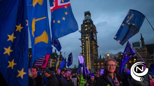  Britse parlement stemt overduidelijk voor uitstel brexit