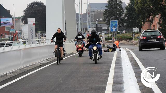 Plaatsing van fietstellers ter hoogte van nieuwe brug Herenthoutseweg