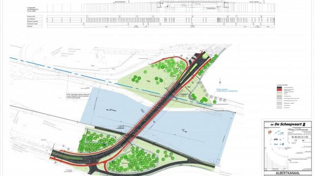 3 nieuwe boogbruggen over Albertkanaal : voorbereidende werken starten deze maand