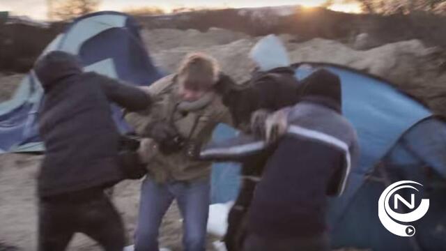 Vluchtelingencrisis : documentairemaker overvallen in Calais - video