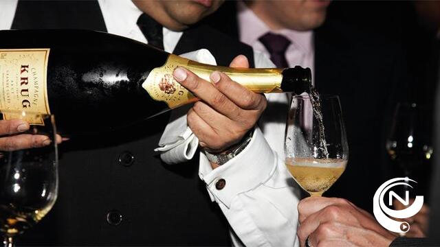 10 miljoen flessen champagne ingevoerd in België in 2014