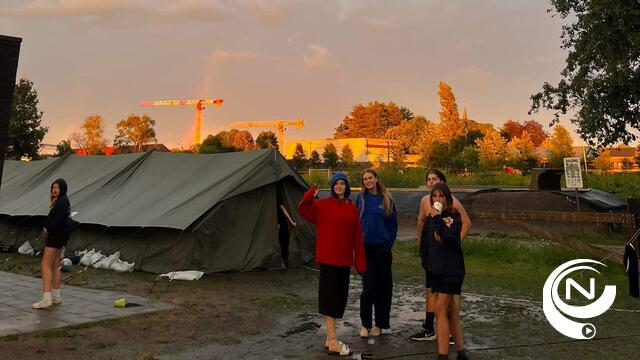 Chirokampen in Lier en Gierle ontruimd nadat tenten onder water zijn gelopen