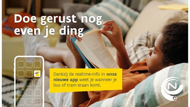 App  De Lijn in nieuw jasje: 'Gebruiksvriendelijker en toegankelijker'