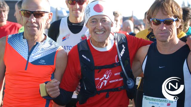 Louis Hufkens liep zijn 222e marathon voor Artsen zonder Grenzen