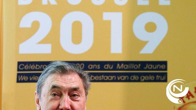Merckx stelt Grand Départ 2019 voor: start op Grote Markt, door dorp Hazard
