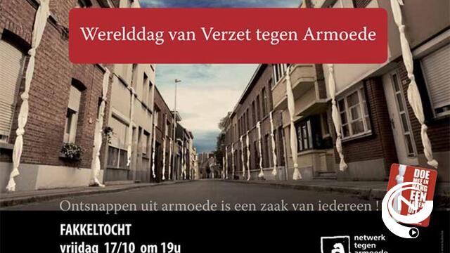 Werelddag van Verzet tegen Armoede : fakkeltocht door Herentals 