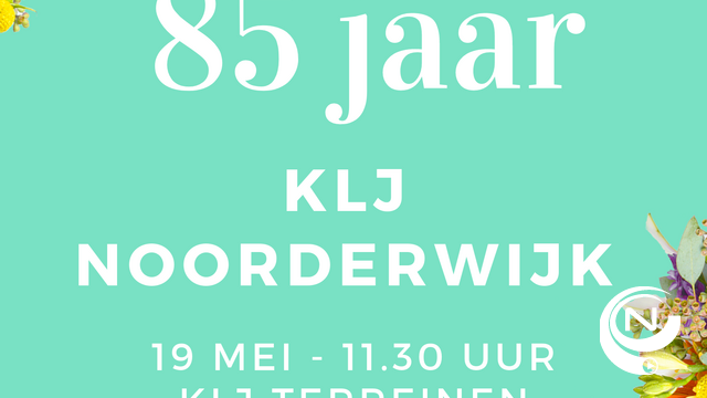 KLJ Noorderwijk 85 jaar - Zomercafé op 19/5