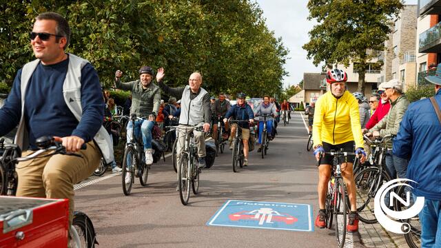1.000 fietsers fietsen F105 fietsostrade Balen-Herentals in : mobiliteitsjuweel in de Kempen