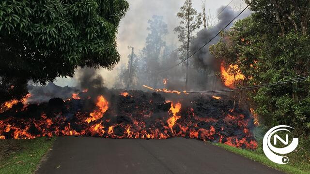 Lava spuwende vulkaan Hawaï : nooit geziene spectaculaire beelden