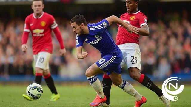 Eden Hazard schudt met blitz-actie Manchester United af in titelrace : 1-0
