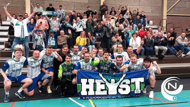 Promotie Handbalclub Heist naar Liga 2 : 'Feest van Hechtel tot in Heist...'