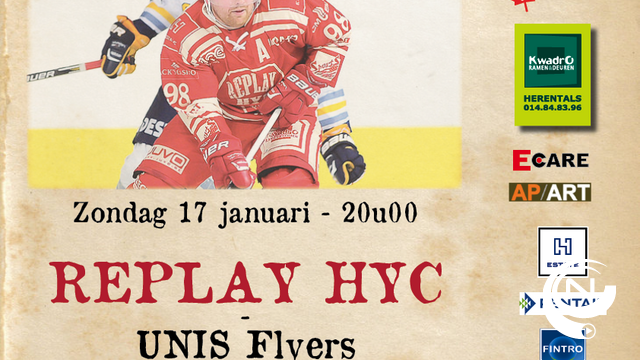 HYC Replay begint finale Beneleague ijshockey zaterdag in eigen huis 