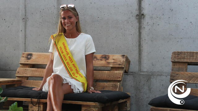 Axelle Schutters doet een gooi naar titel van Miss Antwerpen
