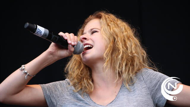 Laura Tesoro wint songfestival in Herentals 