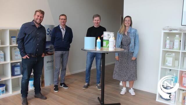 WimPau schenkt gratis ontsmettingsmiddelen aan jeugdverenigingen van Geel en Laakdal