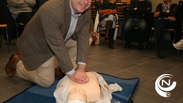 Rode Kruis Herentals : gratis lessen reanimatie en gebruik AED