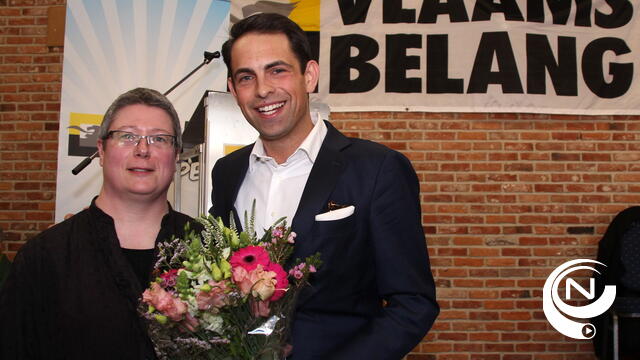 Tom Van Grieken Vlaams Belang in Paterszaaltje : 'Els Sterckx kopvrouw van de Kempen'