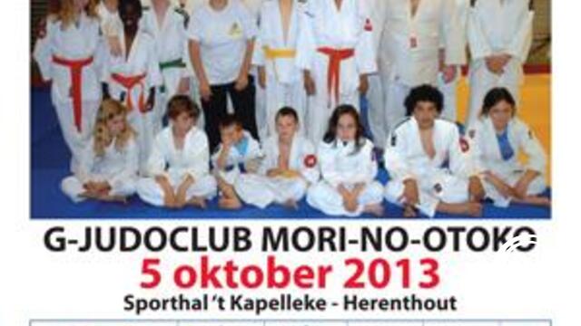 8e Internationaal tornooi G-Judo bij Mori-No-Otoko in Herenthout 