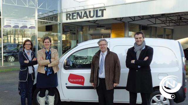 Elektrische Renault Kangoo ZE voor stadsdiensten