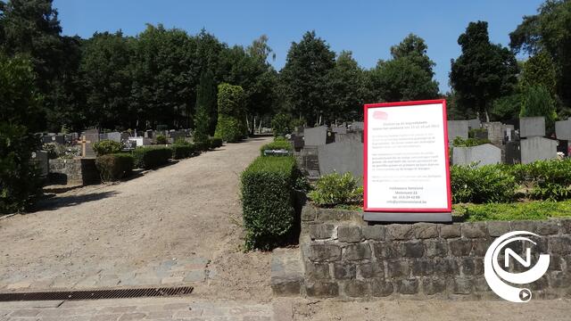 Lokaal bestuur vervangt berken op begraafplaats Bosbergen