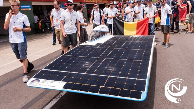 KUL : Leuvense zonnewagen met veel vertrouwen naar WK