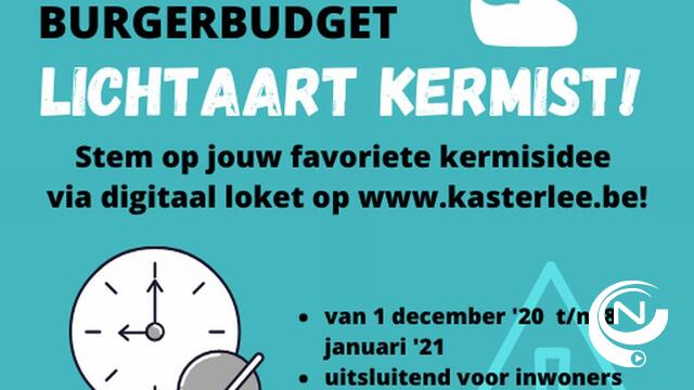 'De strijd om burgerbudget Lichtaart kermist begint!'