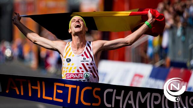 Koen Naert snelt naar goud op marathon in toptijd - foto's