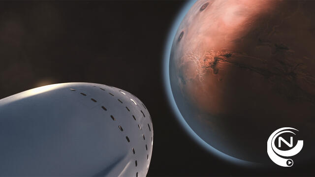 SpaceX gaat Mars koloniseren met 100 reizigers per keer