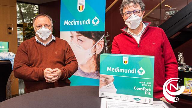 FFP2-mondmaskerproducent Medimundi uit Turnhout gaat capaciteit verdubbelen 