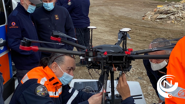 Drone speurt naar radioactiviteit buurt site Umicore Olen