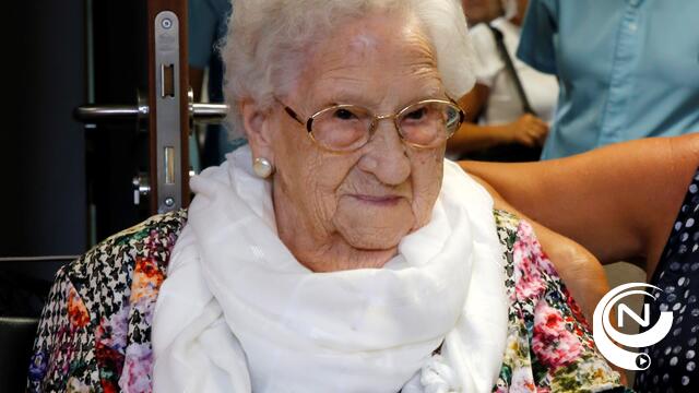 Oudste inwoner ooit Mathilde Cuyvers (107) rustig ingeslapen