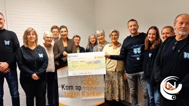 Mols Comité Kom op tegen Kanker krijgt €7.518 dankzij ‘Sofie Walk & Run’