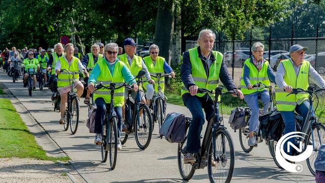100 senioren genieten van (fiets)uitstap naar Pakawi Park 
