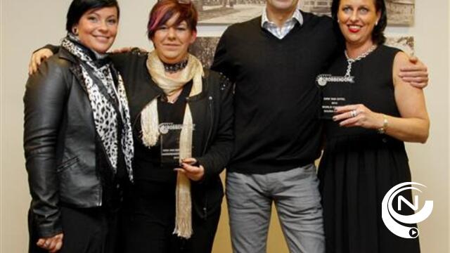 Grobbendonk huldigt 'WK Saunameester 2013' en winnares 'Hairdressers Award 2013'