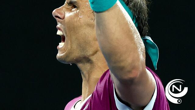 Rafael Nadal schrijft geschiedenis: hij wint de Australian Open en pakt 21e grandslamzege - live 