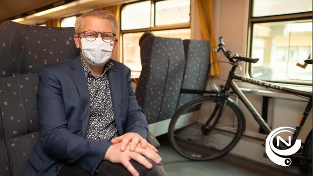 Minister van Mobiliteit : 'De trein zo aantrekkelijk mogelijk maken voor iederéén, verschuiving naar fietsers'